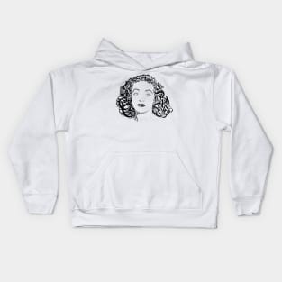 Miss Bette Davis Kids Hoodie